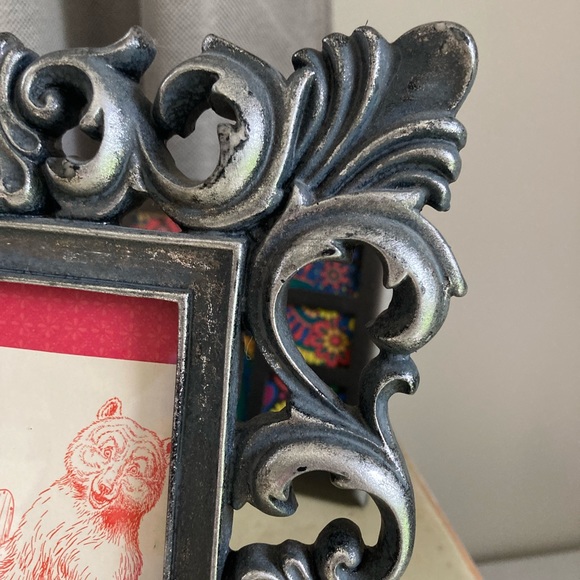 Ornate Metal Frame - Grand Luxe by Concepts w/ Vintage Book Art! One of a kind! - Picture 5 of 14